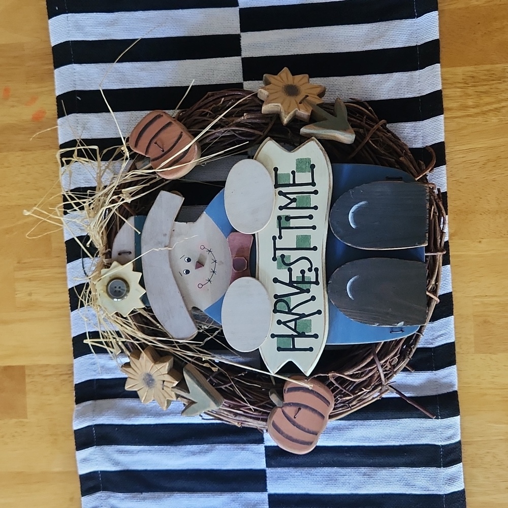 Harvest Time Hangin Wreath